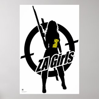 ZA Girls Logo Poster