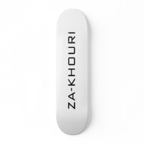 ZA-KHOURI SKATE BOARD