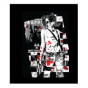 ZA Shelly: Zombie Hunter Print