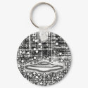 Zaade 12 Flying Saucer keychains by 3DMOONMAN Zaade 12 Flying Saucer keychains