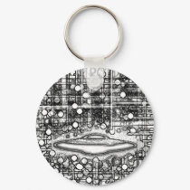 Zaade 12 Flying Saucer keychains by 3DMOONMAN Zaade 12 Flying Saucer keychains