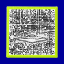 Zaade 12 Flying Saucer magnets by 3DMOONMAN Zaade 12 Flying Saucer magnets