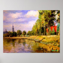 Zaamdam - Holland -Monet Reproduction Print