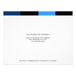 Zachary Royal Navy Blue Reception Card Invites