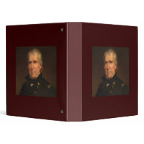 Zachary Taylor 12th President 3 Ring Binder