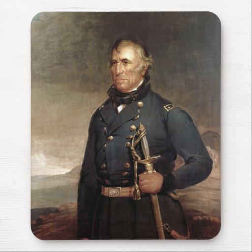Zachary Taylor Mouse Pads