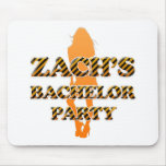 Zach's Bachelor Party Mouse Pads