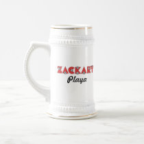 Zackary Soccer Red mugs