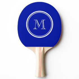 Zaffre Blue High End Colored Ping-Pong Paddle