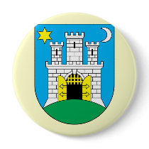 zagreb, Croatia Button