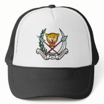Zaire Coat of Arms Hat by FlagTshirts Zaire Coat of Arms Hat