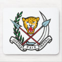 Zaire Coat of Arms Mousepad
