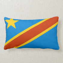 zaire congo country flag pillow
