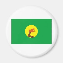 Zaire-Congo flag Magnet