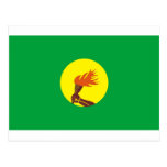 Zaire-Congo flag Postcard