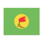 Zaire, Democratic Republic of the Congo flag postcards