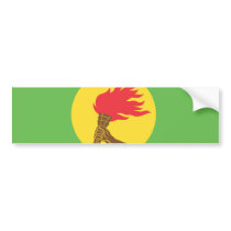 Zaire Flag bumper stickers by flagshirts Zaire Flag bumper stickers