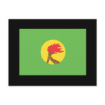 Zaire Flag Post Cards