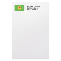 Zaire Flag Stationery Paper