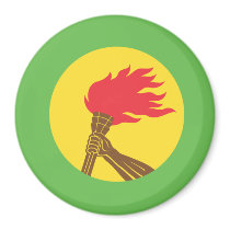 Zaire magnets by Shirtuosity Zaire magnets