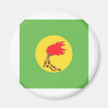 zaire refrigerator magnets
