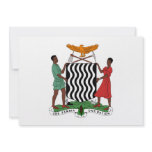 Zambia Coat of Arms Custom Invites