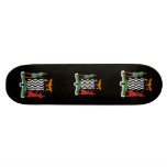 Zambia Coat of Arms Skate Deck