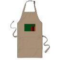 Zambia Flag Apron