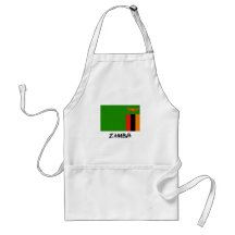 Zambia Flag Apron