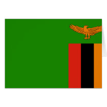 Zambia Flag cards