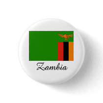 Zambia Flag Design buttons by flagshirt Zambia Flag Design buttons