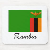 Zambia Flag Design mousepads by flagshirt Zambia Flag Design mousepads