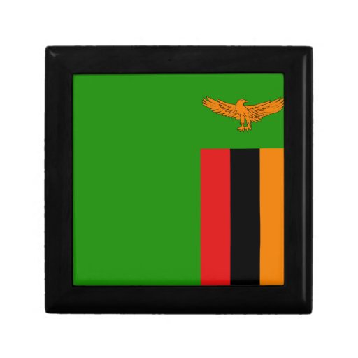 Zambia Flag Gift Box