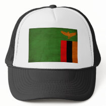 Zambia Flag Trucker Hat