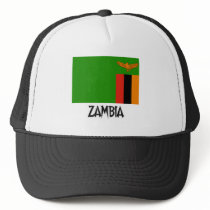 Zambia Flag Mesh Hat