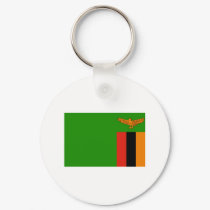 Zambia FLAG International keychains