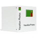 Zambia Flag Jewel binders