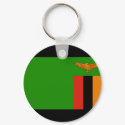 Zambia Flag keychains
