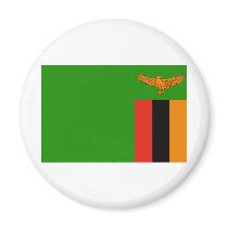 Zambia Flag magnets