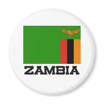 Zambia Flag magnets