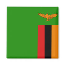 Zambia Flag Magnet