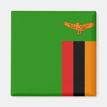 Zambia Flag Magnet