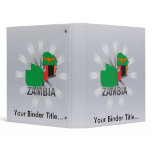 Zambia Flag Map 2.0 binders