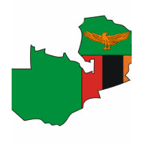 Zambia flag map t-shirts by FlagStore Zambia flag map t-shirts