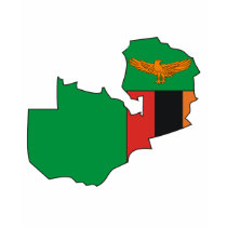 Zambia flag map t-shirts by FlagStore Zambia flag map t-shirts