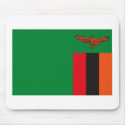 Zambia Flag Mousepad