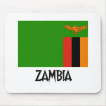 Zambia Flag mousepads by flagshirt Zambia Flag mousepads