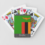 Zambia Flag Playing Cards playing cards