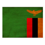 Zambia Flag postcards