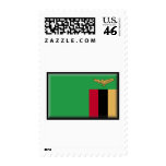 Zambia Flag postage